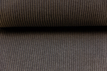 Grobstrickbündchen, Strickschlauch, dunkelgrau, 0,5 m
